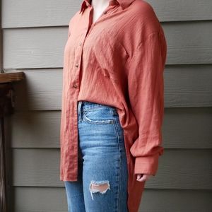 Free People button up